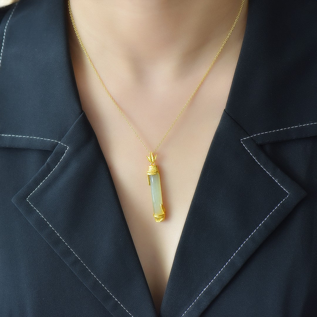S925_Sterling_Silver_Hetian_Jade_Pendant_Bamboo_3