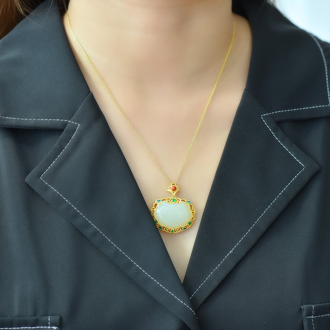 S925_Sterling_Silver_Hetian_Jade_Ruyi_Lock_Ruyi_Pendant_22