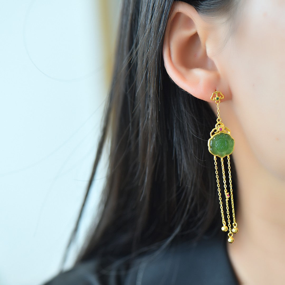 925_Silver_Nephrite_Green_Jade_Earrings_78