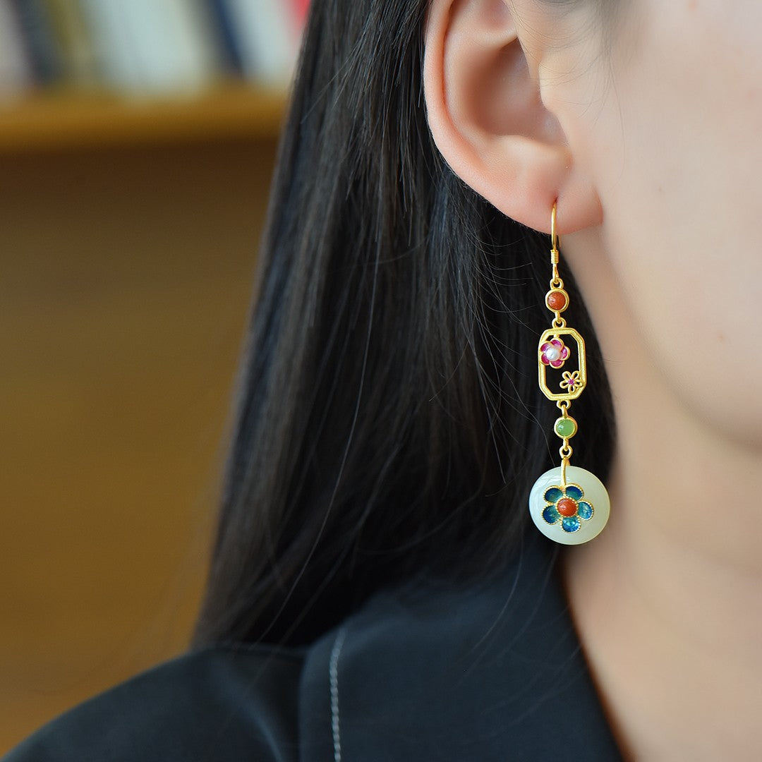 925_Silver_Nephrite_Donut_Earrings_199