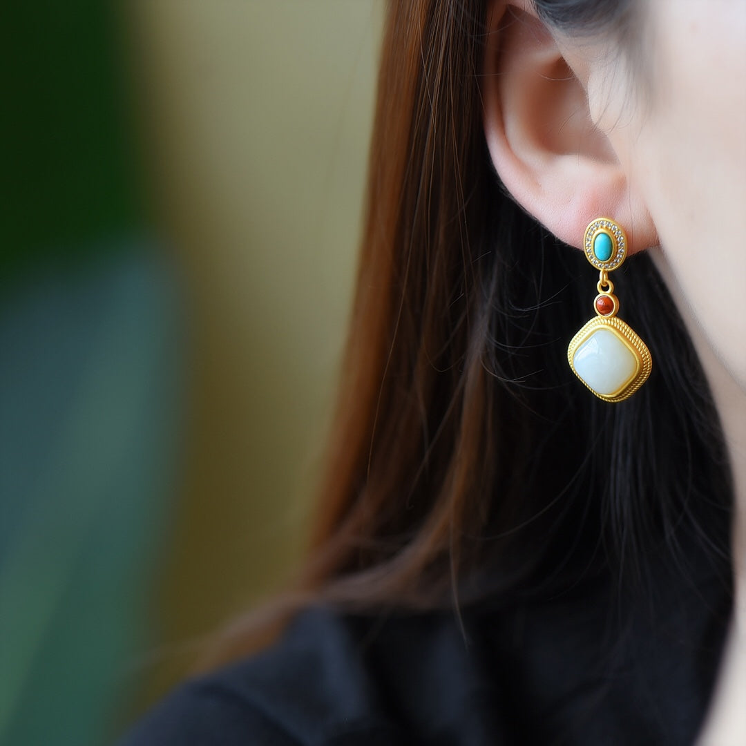 925_Silver_Best_Seller_Nephrite_Earrings_Exquisite