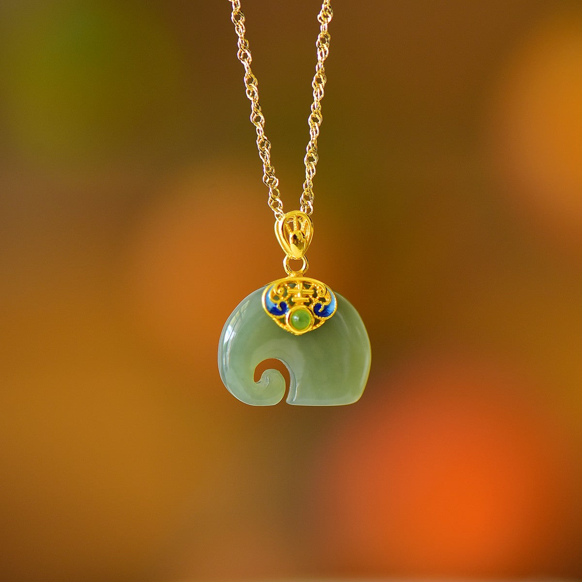 S925_Sterling_Silver_Hetian_Jade_Qingshui_Jade_Pendant