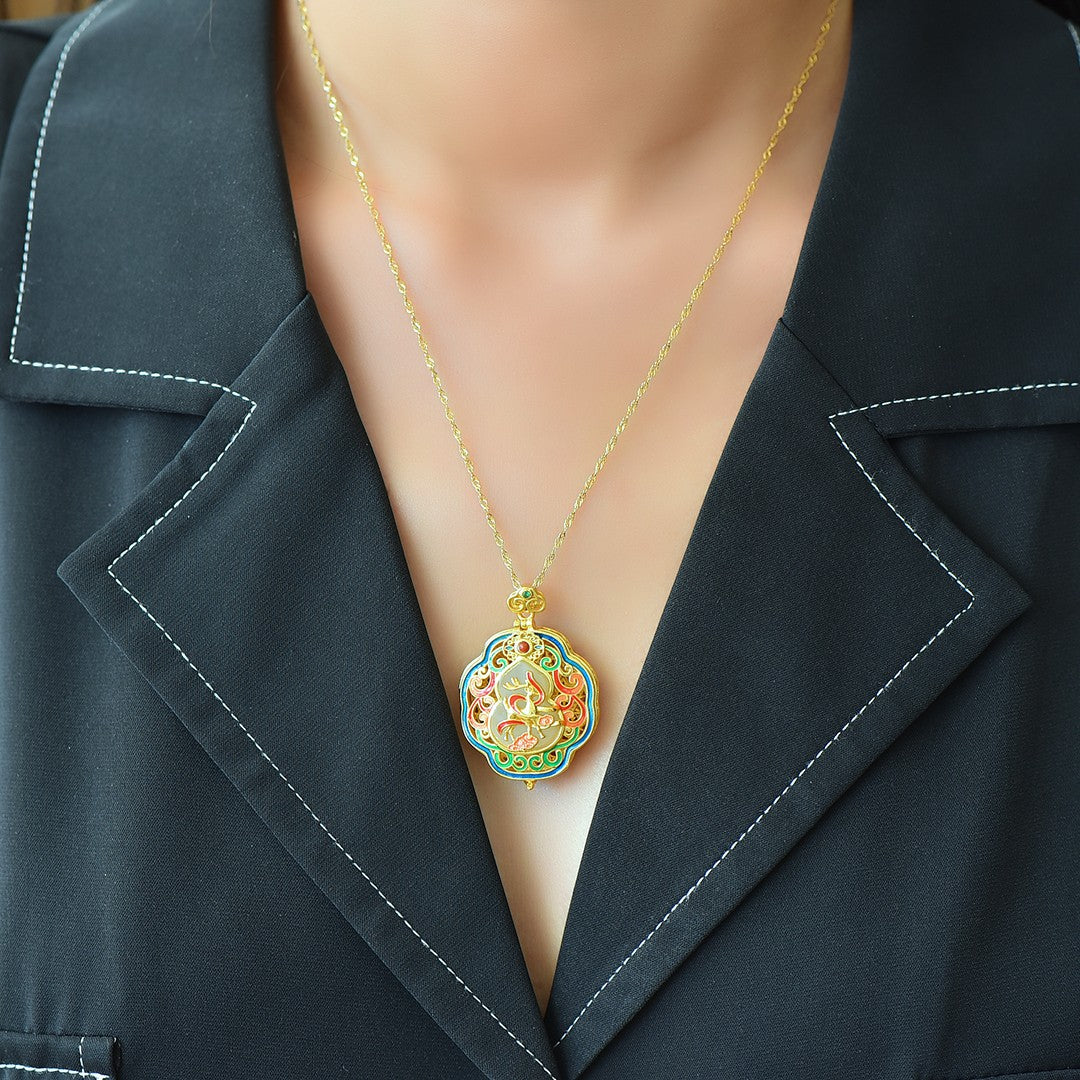 S925_Sterling_Silver_Hetian_Jade_Pendant_Gourd_5