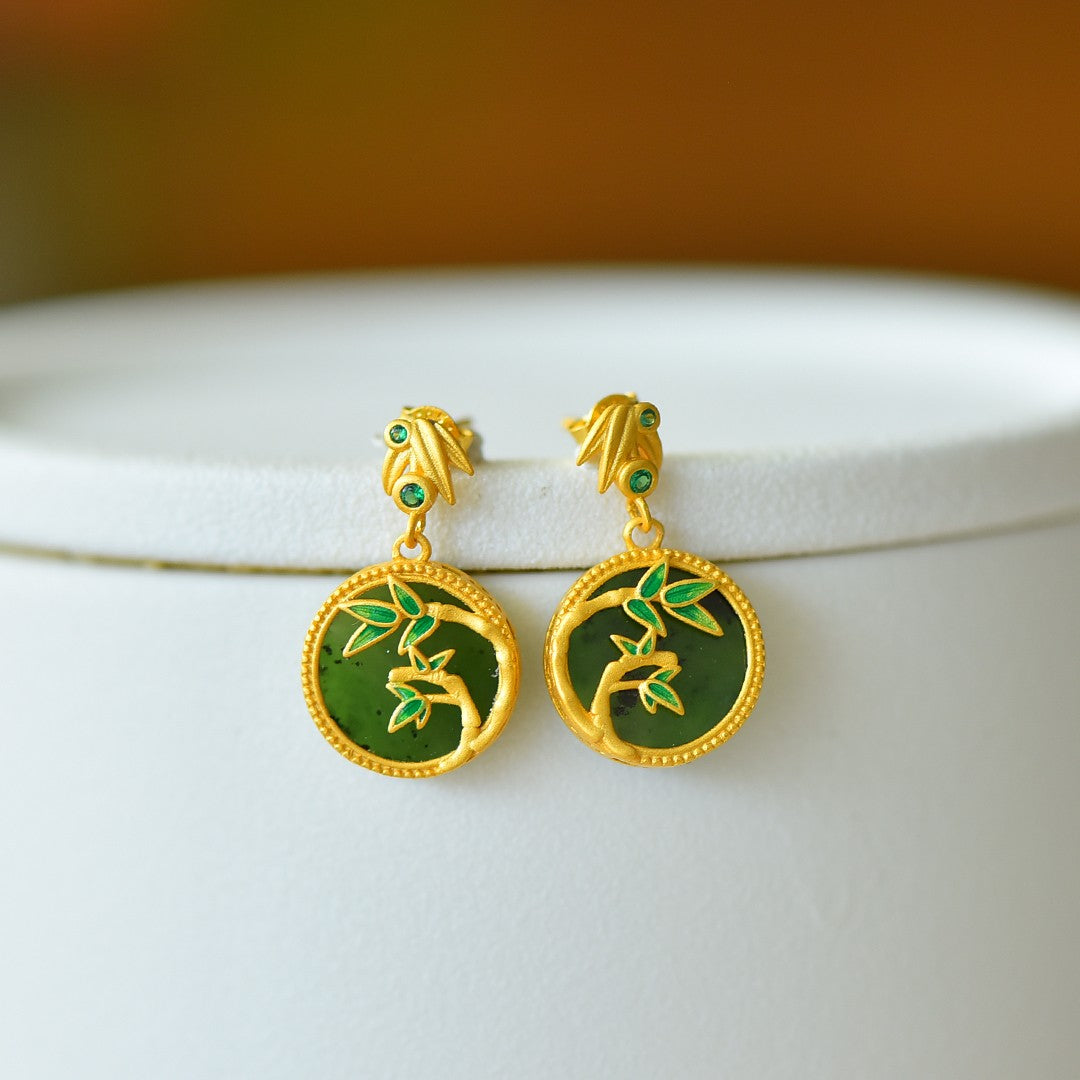 925_Silver_Best_Seller_Nephrite_Green_Jade_Earrings