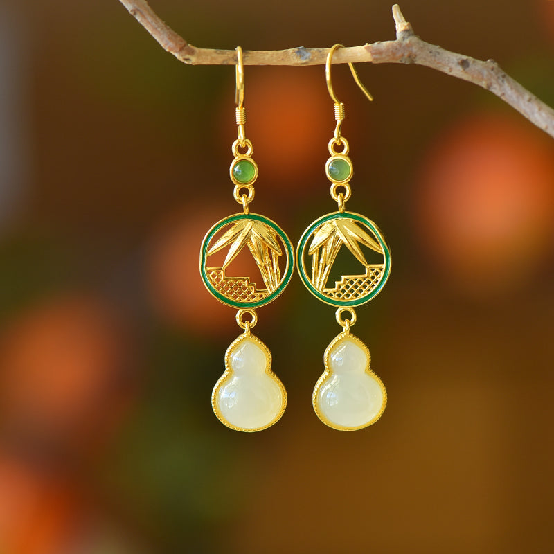 925_Silver_Best_Seller_Earrings_Nephrite_Earrings