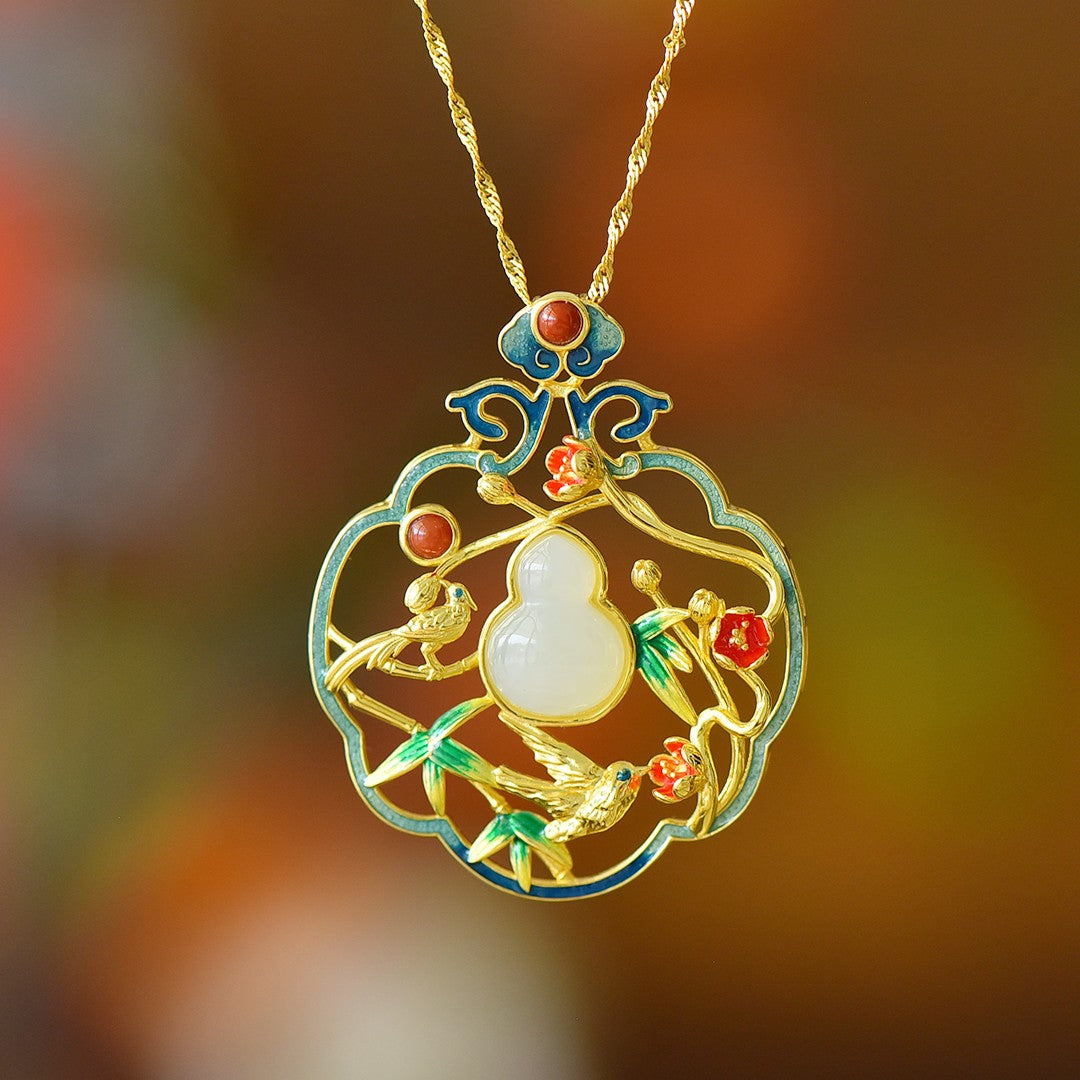 S925_Sterling_Silver_Hetian_Jade_Pendant_Gourd_10