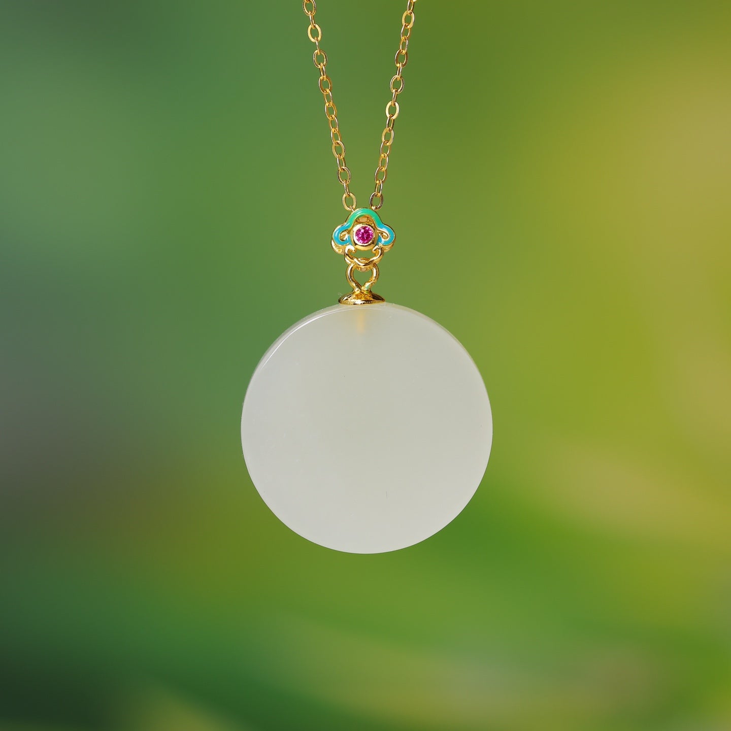 S925_Sterling_Silver_Hetian_Jade_Qinghai_Material_Ruyi_Pendant_3