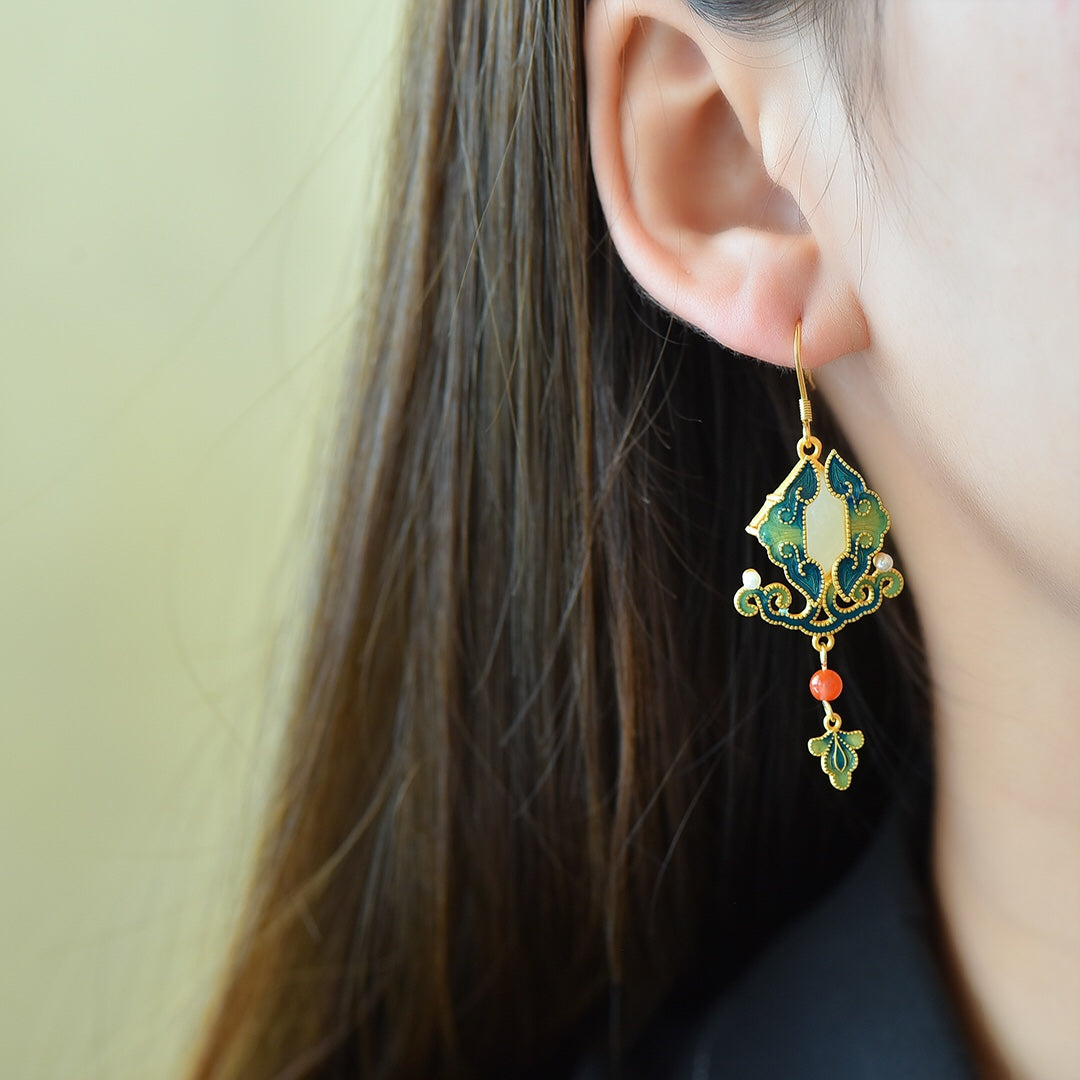 925_Inlaid_Nephrite_Earrings