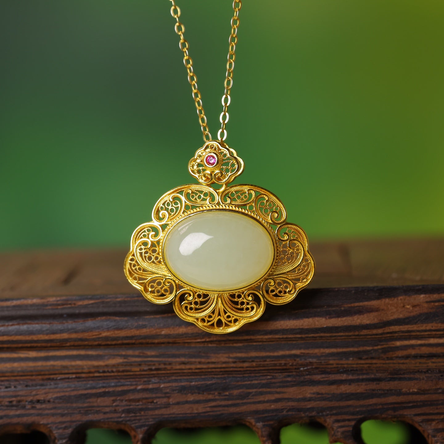 S925_Sterling_Silver_Hetian_Jade_Ruyi_Lock_Ruyi_Pendant_1