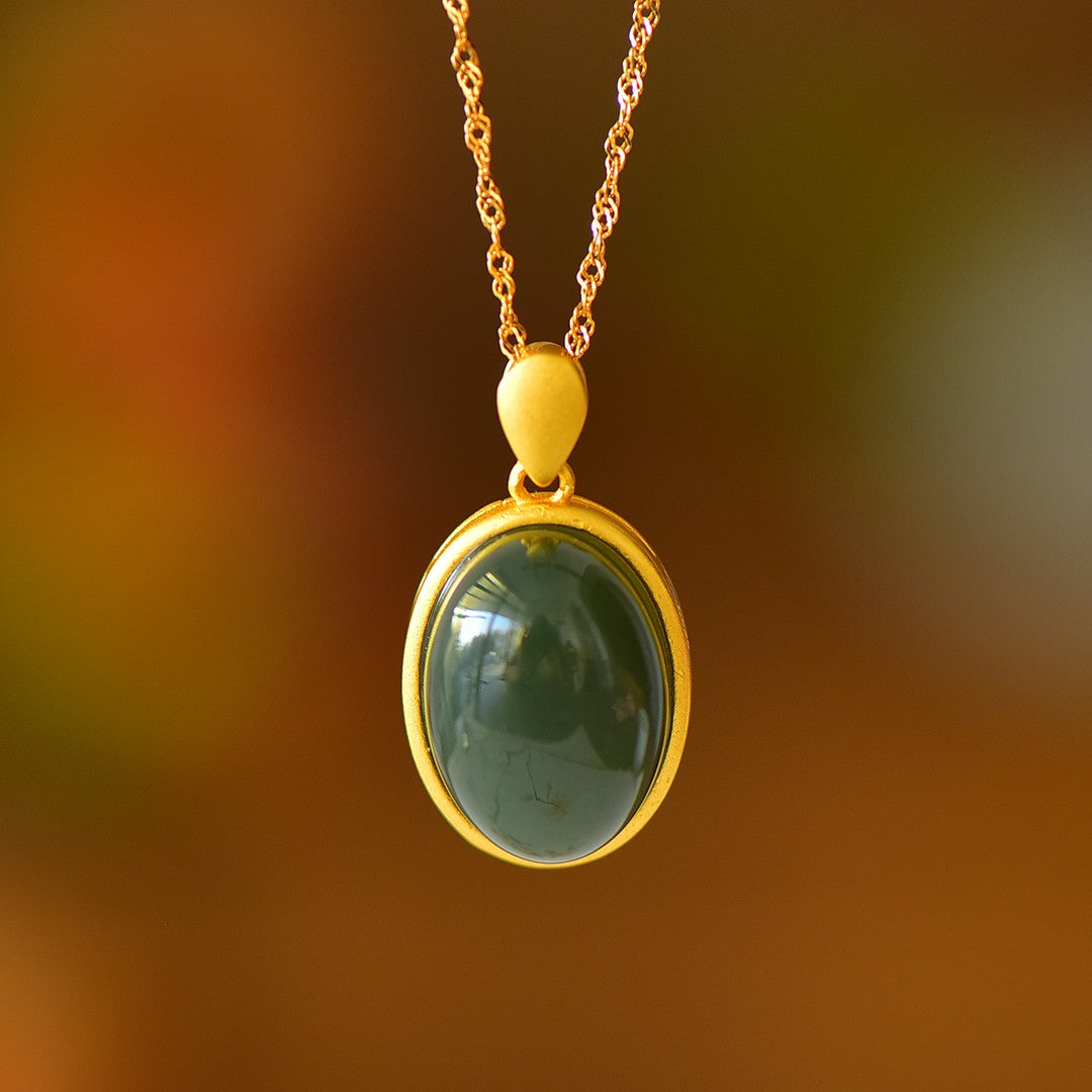 S925_Sterling_Silver_Hetian_Jade_Qingshui_Jade_Pendant_5