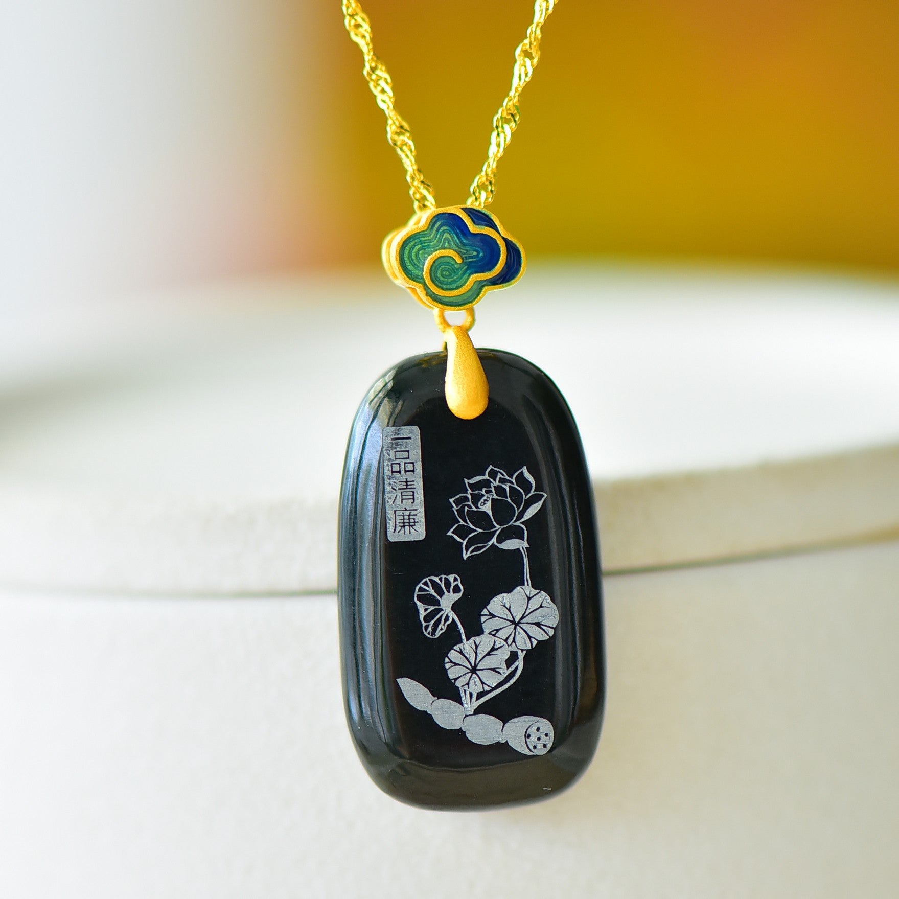 S925_Sterling_Silver_Pendant_Lotus