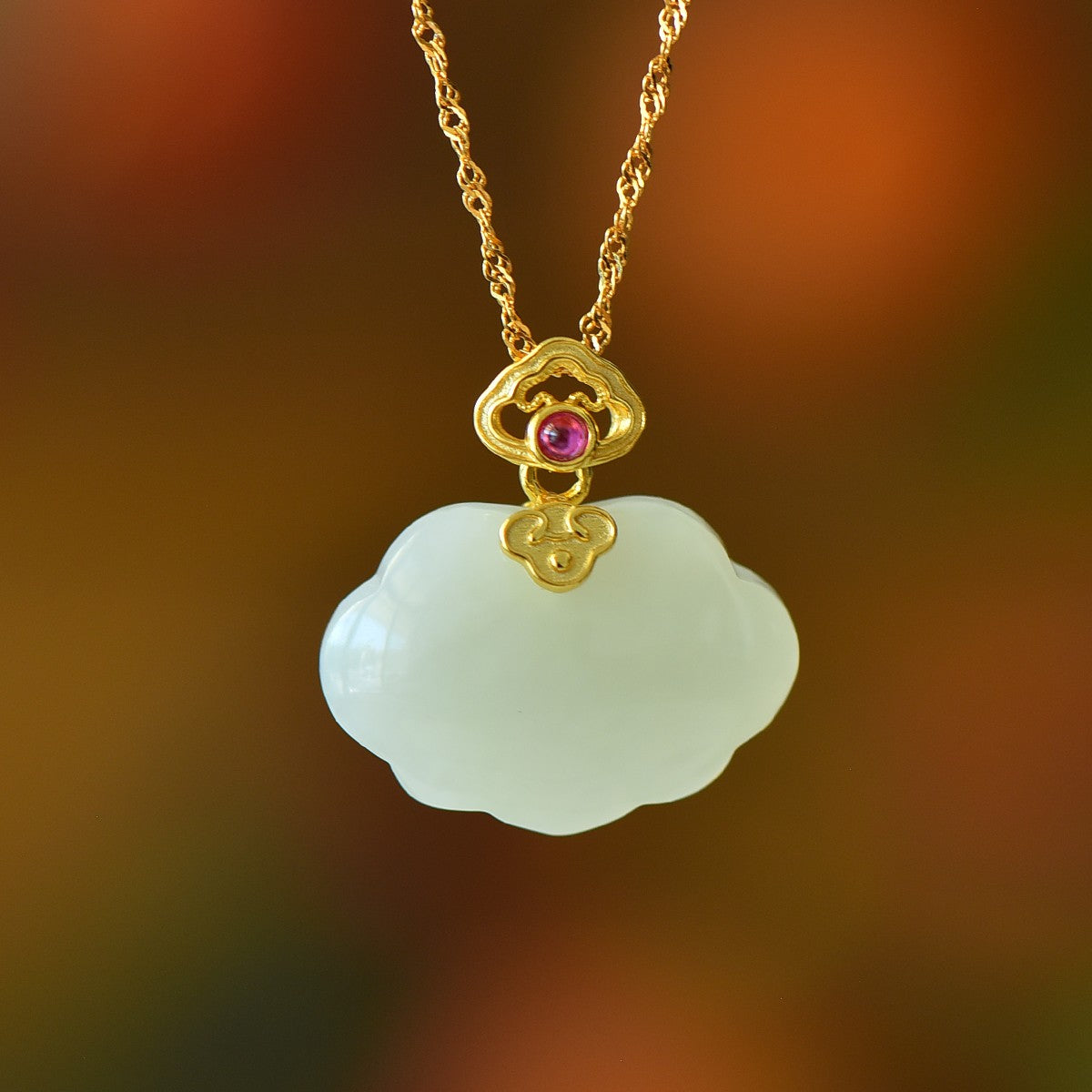 S925_Sterling_Silver_Hetian_Jade_Ruyi_Pendant_Auspicious_Cloud_1