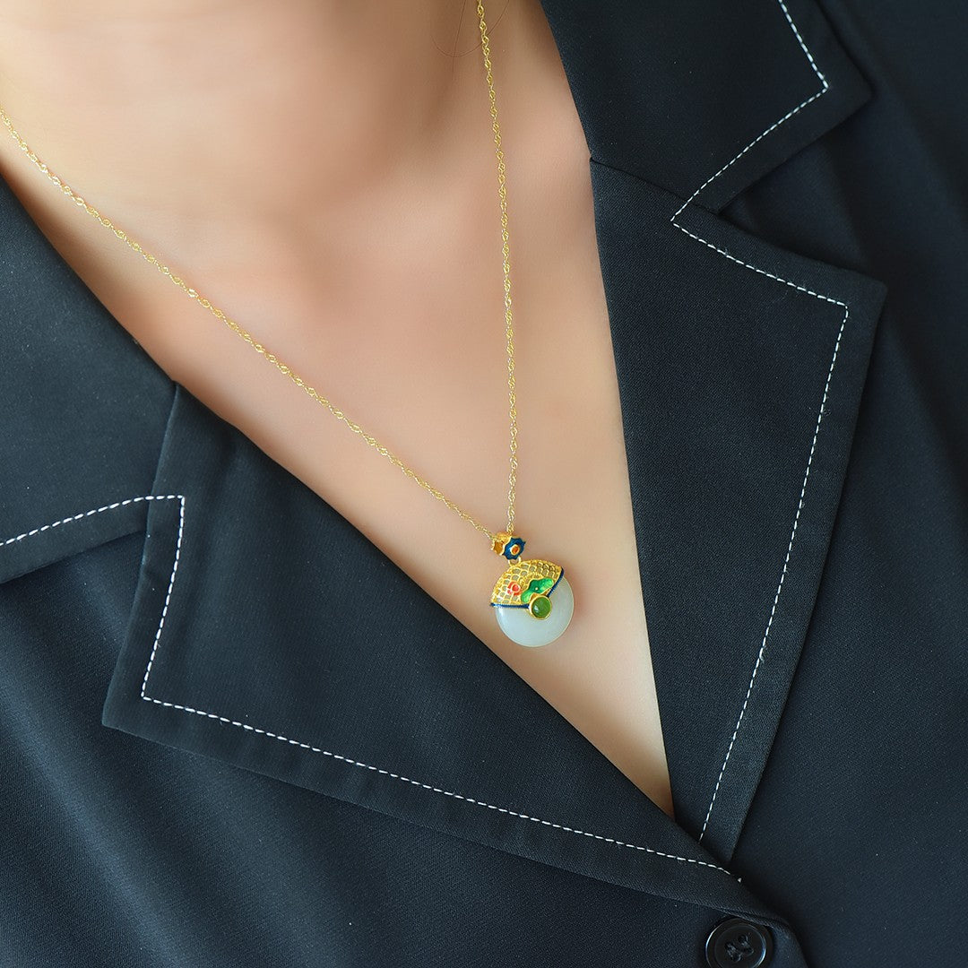 S925_Sterling_Silver_Hetian_Jade_Pendant_Ping_An_Kou_4