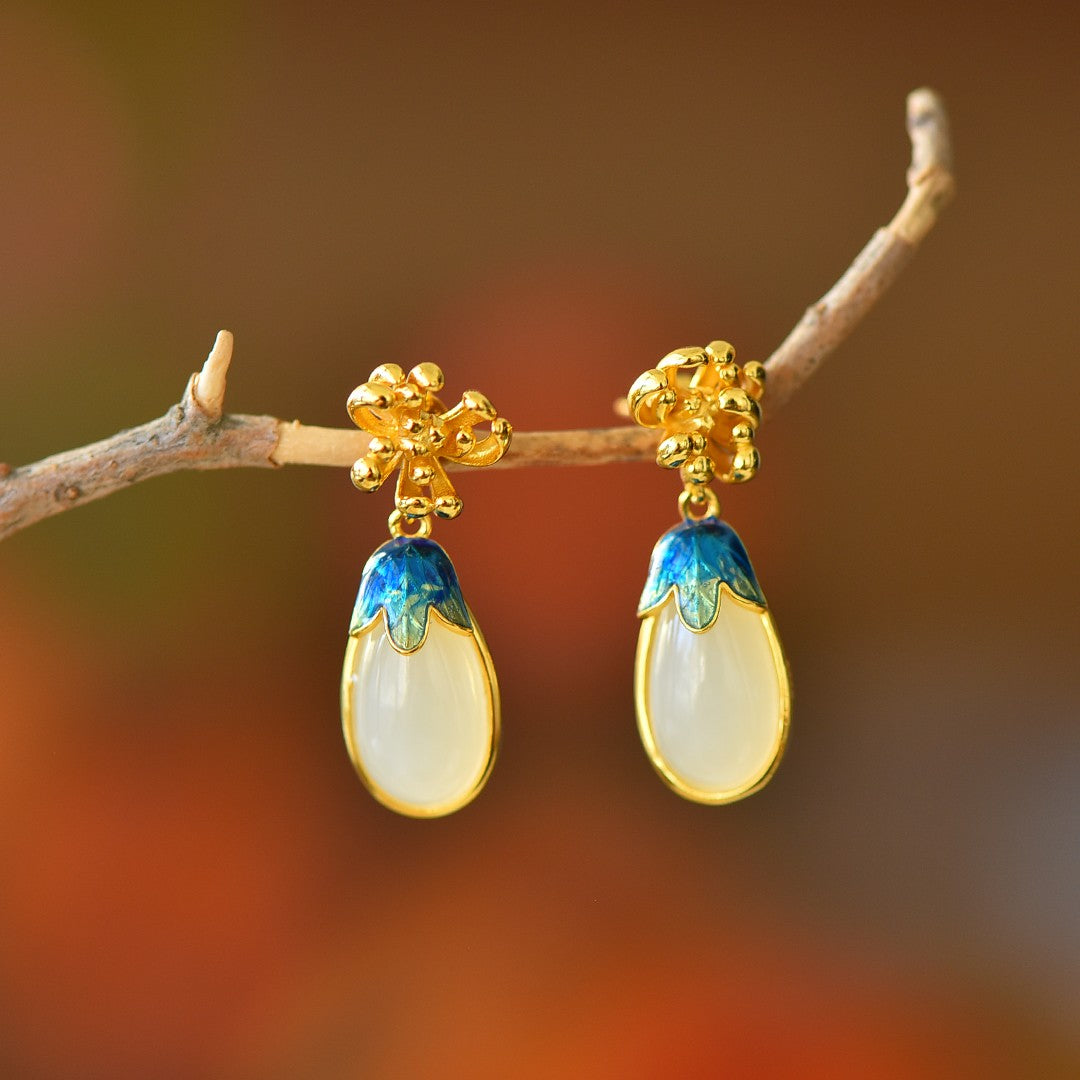 925_Silver_Nephrite_Earrings_Simple_Elegant_81