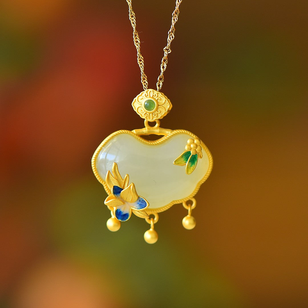 S925_Sterling_Silver_Hetian_Jade_Ruyi_Lock_Ruyi_Pendant_17