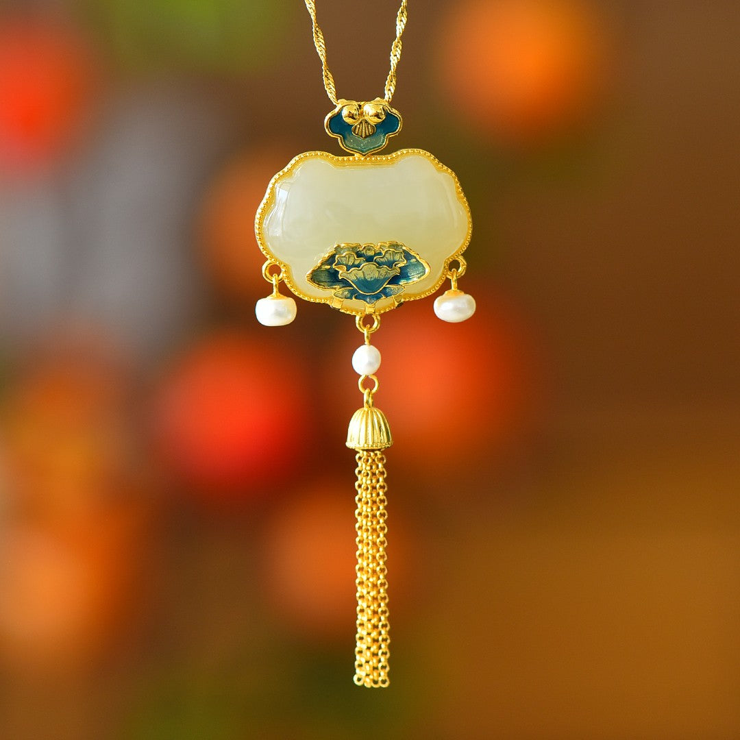 S925_Sterling_Silver_Hetian_Jade_Ruyi_Lock_Ruyi_Pendant_35
