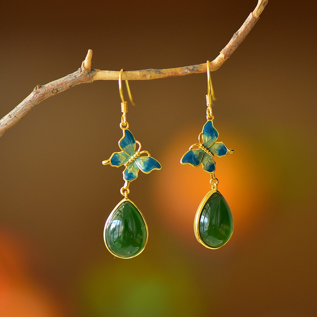 925_Silver_Nephrite_Green_Jade_Earrings_127