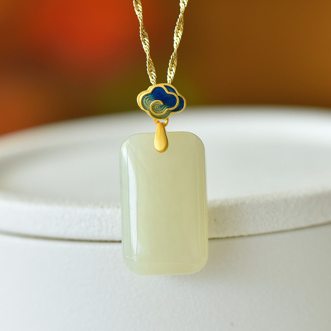 S925_Sterling_Silver_Hetian_Jade_Ruyi_Pendant_Auspicious_Cloud_3
