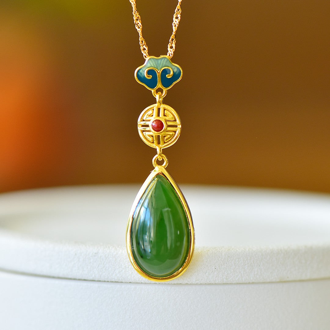 S925_Sterling_Silver_Hetian_Jasper_Ruyi_Pendant