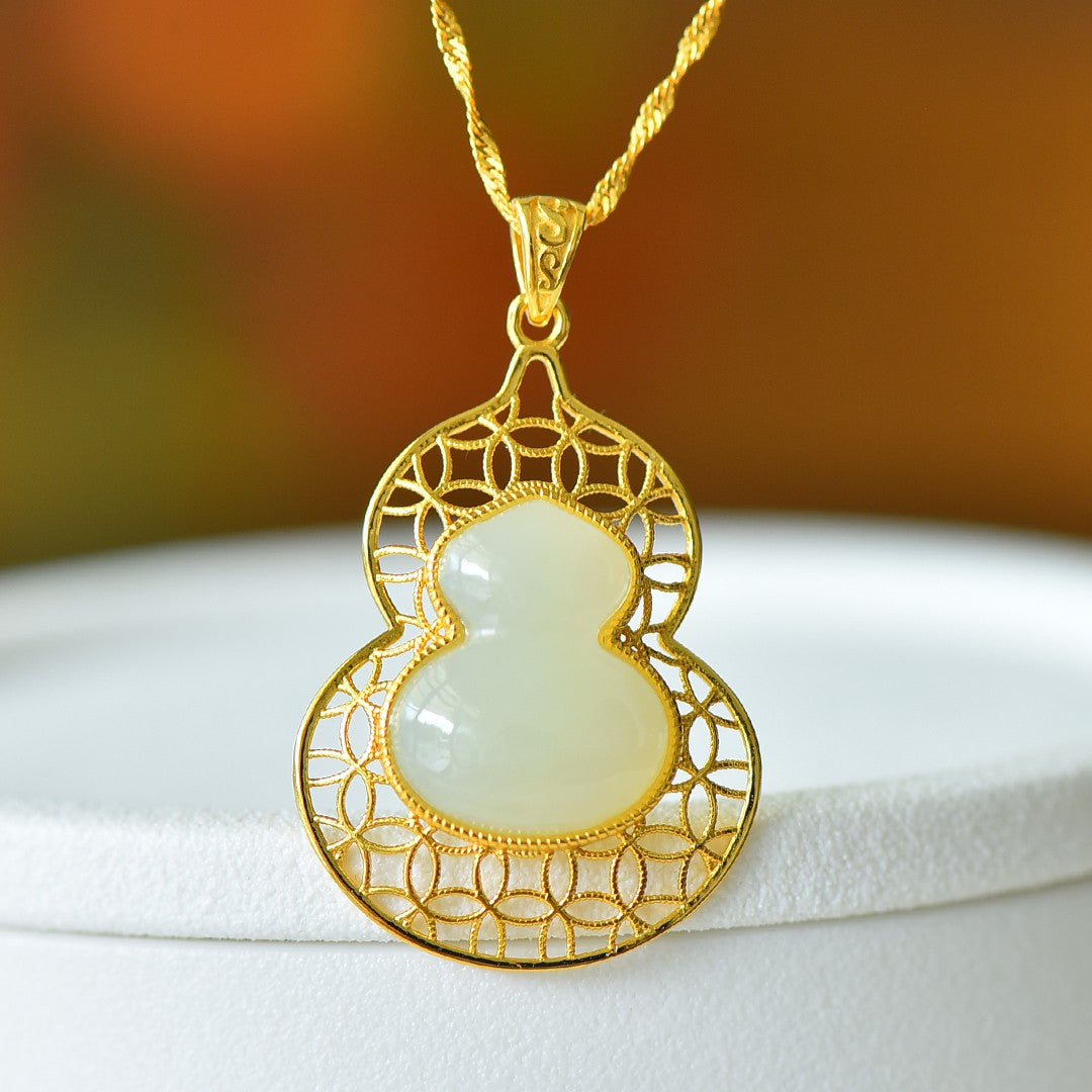 S925_Sterling_Silver_Hetian_Jade_Pendant_Gourd_2