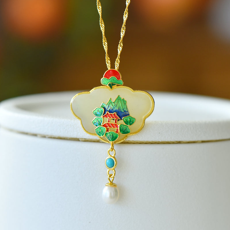 S925_Sterling_Silver_Hetian_Jade_Ruyi_Lock_Ruyi_Pendant_20
