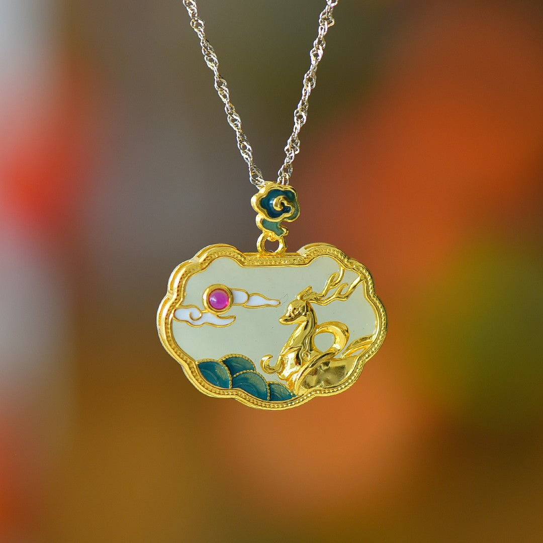 S925_Sterling_Silver_Hetian_Jade_Ruyi_Lock_Ruyi_Pendant_9