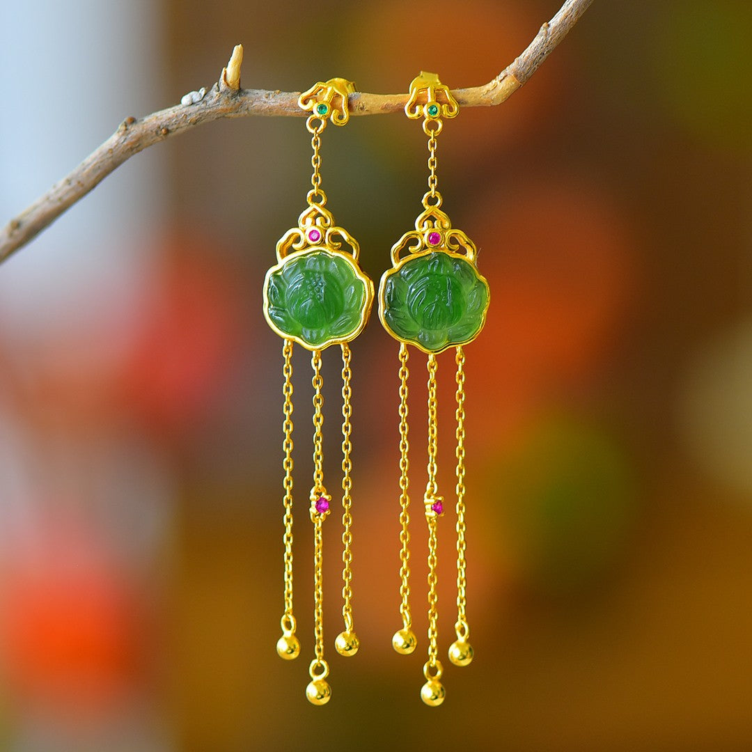 925_Silver_Nephrite_Green_Jade_Earrings_78