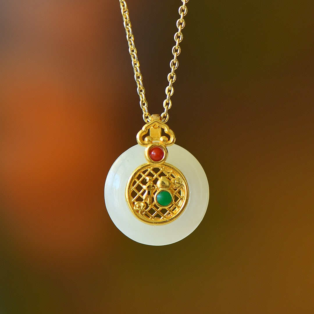 S925_Sterling_Silver_Hetian_Jade_Pendant_Ping_An_Kou_8