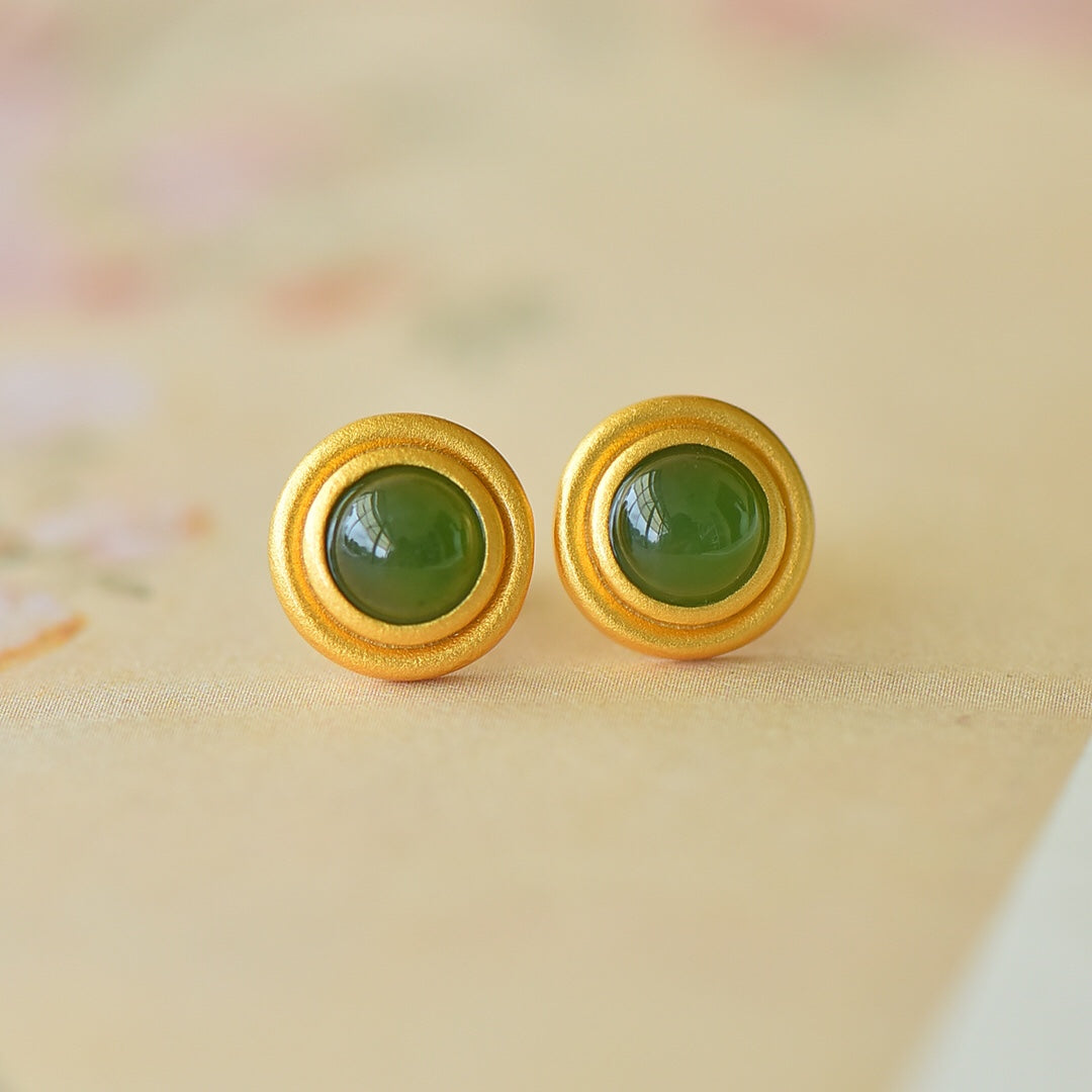 925_Silver_Yt_Nephrite_Green_Jade_Earrings_With_Certificate