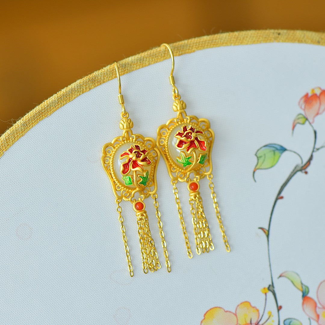 925_Silver_Nephrite_Earrings_Simple