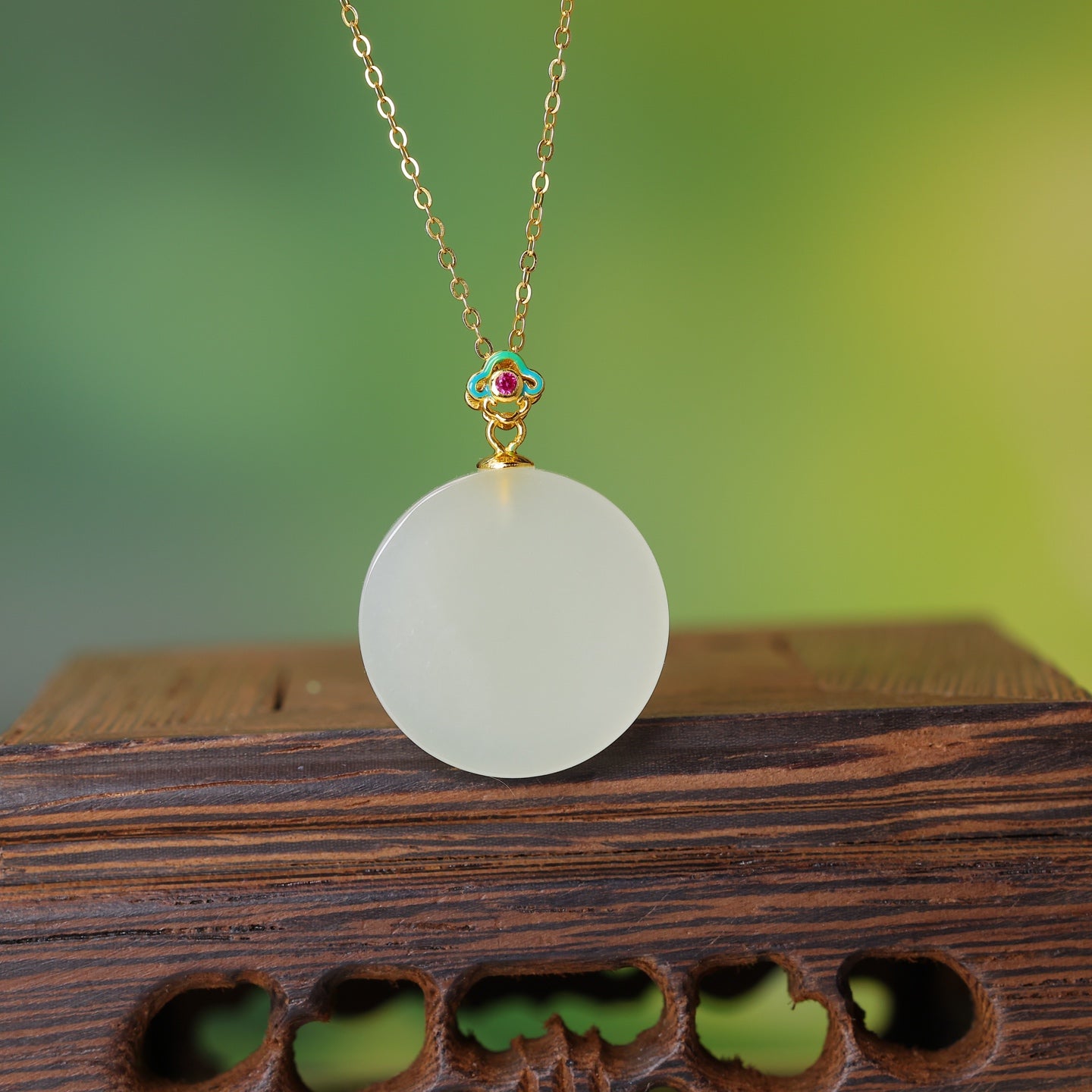 S925_Sterling_Silver_Hetian_Jade_Qinghai_Material_Ruyi_Pendant_3