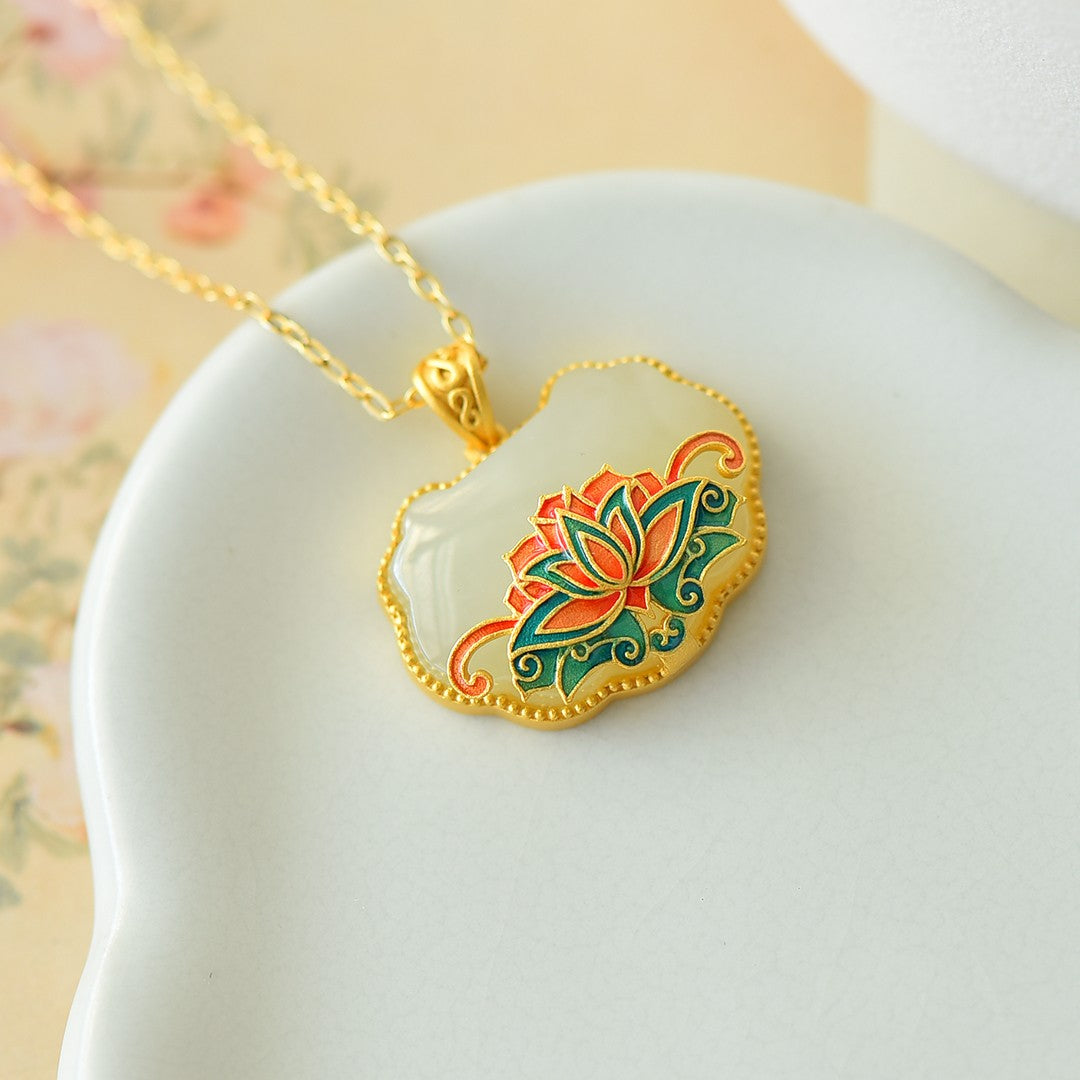 S925_Sterling_Silver_Hetian_Jade_Pendant_Lotus_11