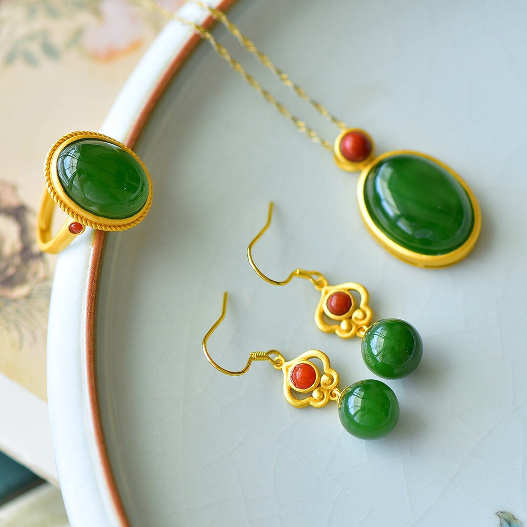 Jewelry_Pendant_Earrings_Jewelry_Set