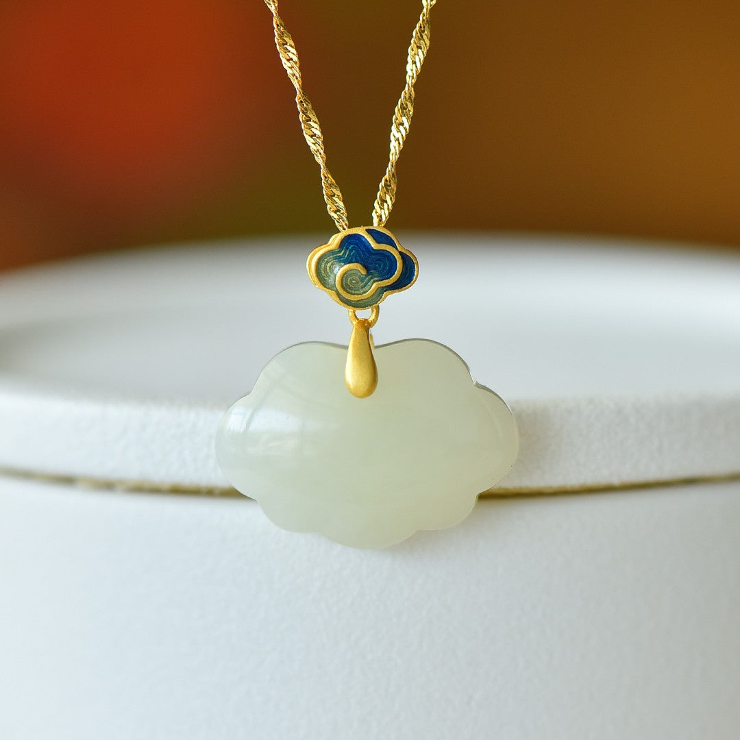 S925_Sterling_Silver_Hetian_Jade_Ruyi_Lock_Ruyi_Pendant_Auspicious_Cloud