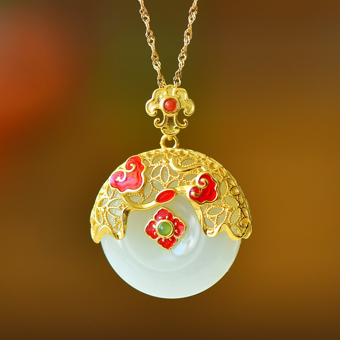 S925_Sterling_Silver_Hetian_Jade_Hetian_Jasper_Ruyi_Pendant_Ping_An_Kou_Auspicious_Cloud