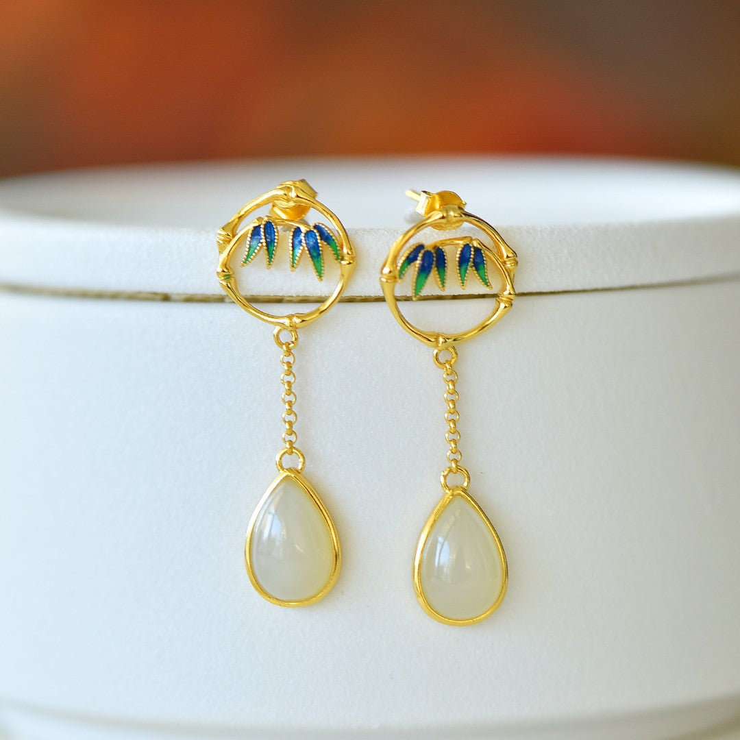 925_Silver_Nephrite_Earrings_Simple_182