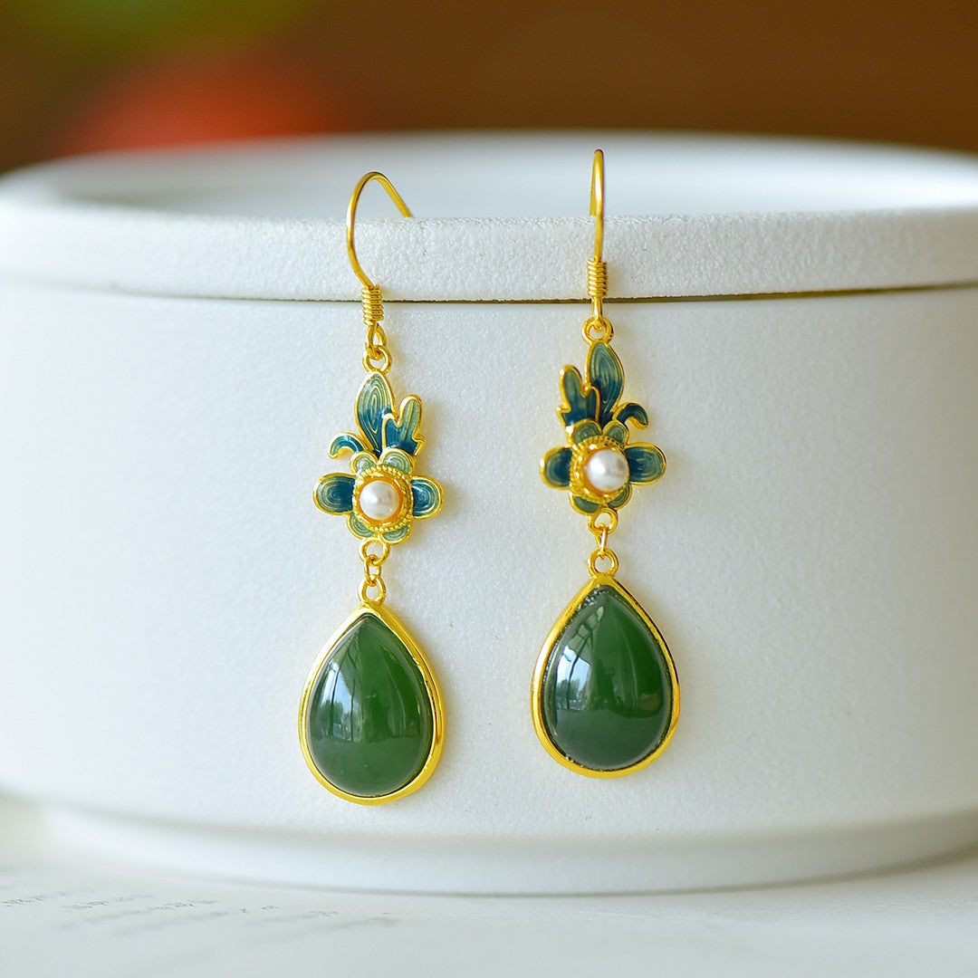 925_Silver_Nephrite_Green_Jade_Earrings_70