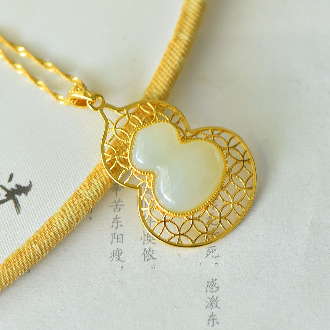 S925_Sterling_Silver_Hetian_Jade_Pendant_Gourd_2