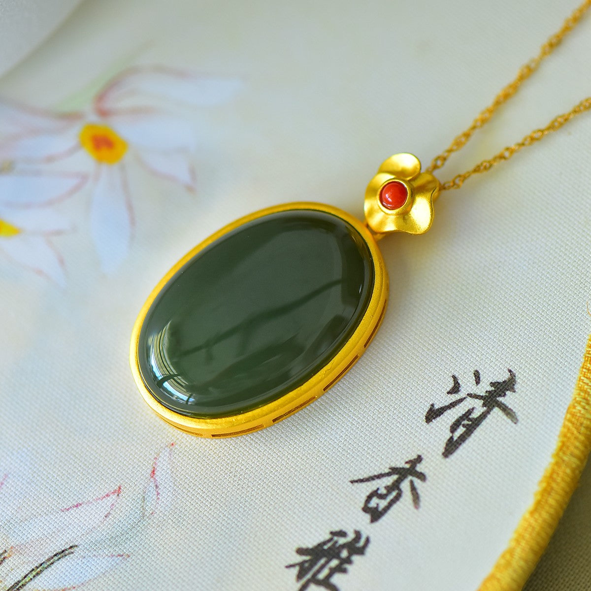 S925_Sterling_Silver_Hetian_Jade_Qingshui_Jade_Pendant_19