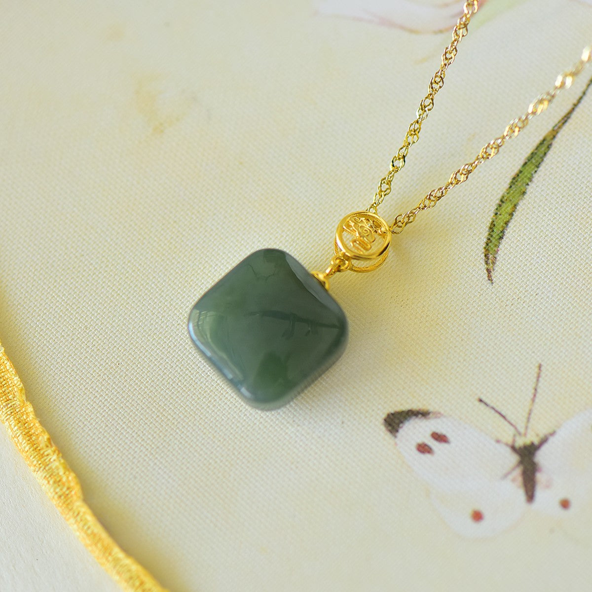 S925_Sterling_Silver_Hetian_Jade_Qingshui_Jade_Pendant_1