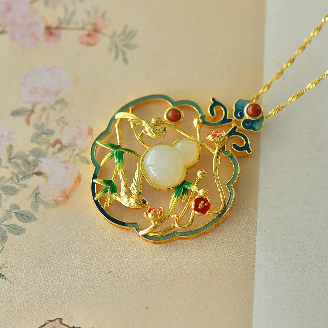S925_Sterling_Silver_Hetian_Jade_Pendant_Gourd_10
