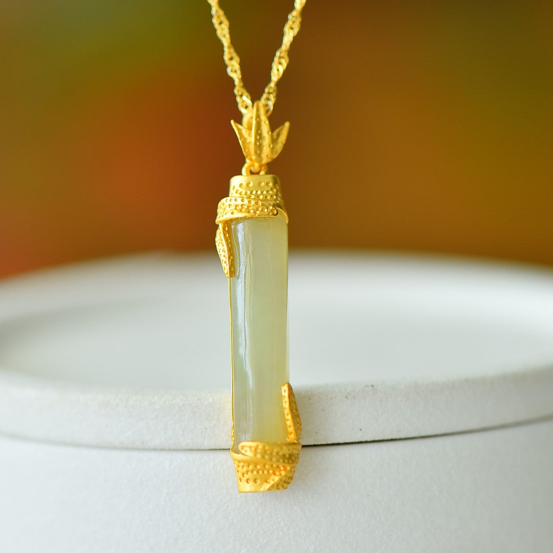 S925_Sterling_Silver_Hetian_Jade_Pendant_Bamboo_3