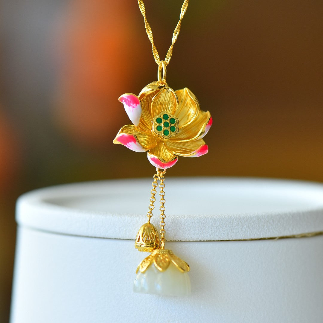 S925_Sterling_Silver_Hetian_Jade_Pendant_Lotus_4
