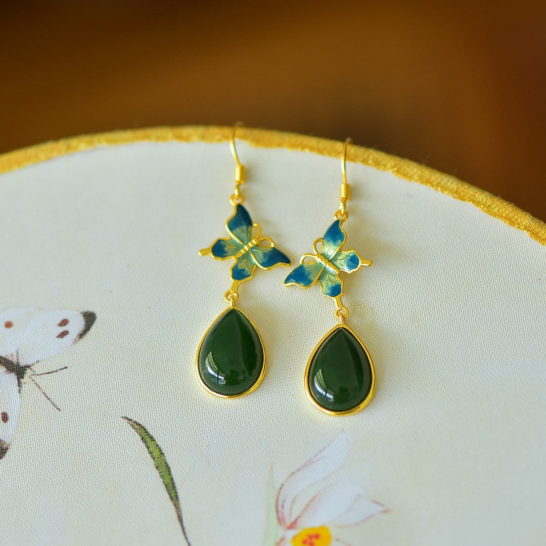925_Silver_Nephrite_Green_Jade_Earrings_127