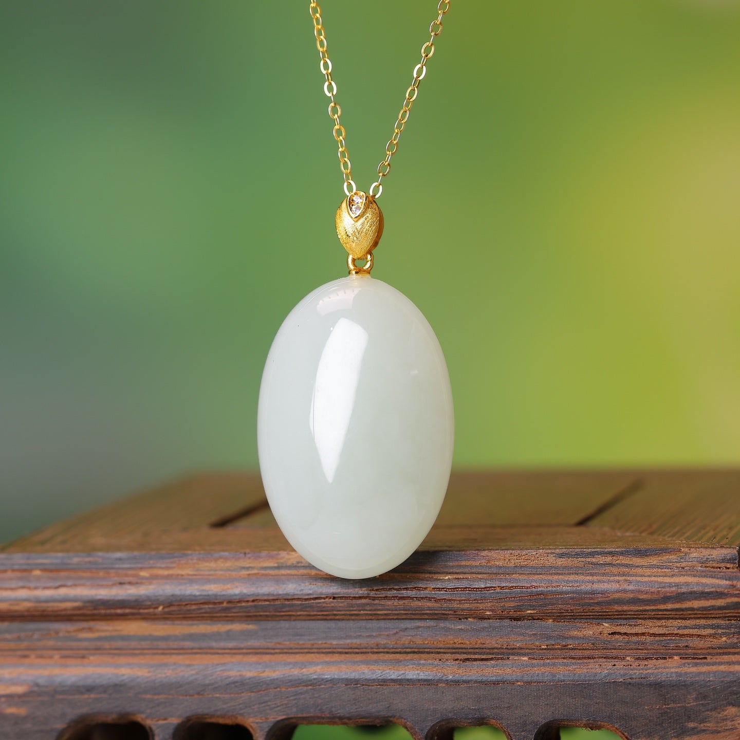 S925_Sterling_Silver_Hetian_Jade_Qinghai_Material_Pendant