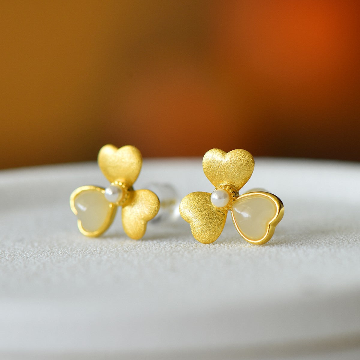 925_Silver_Nephrite_Earrings_Fine_Texture_With_Certificate_150