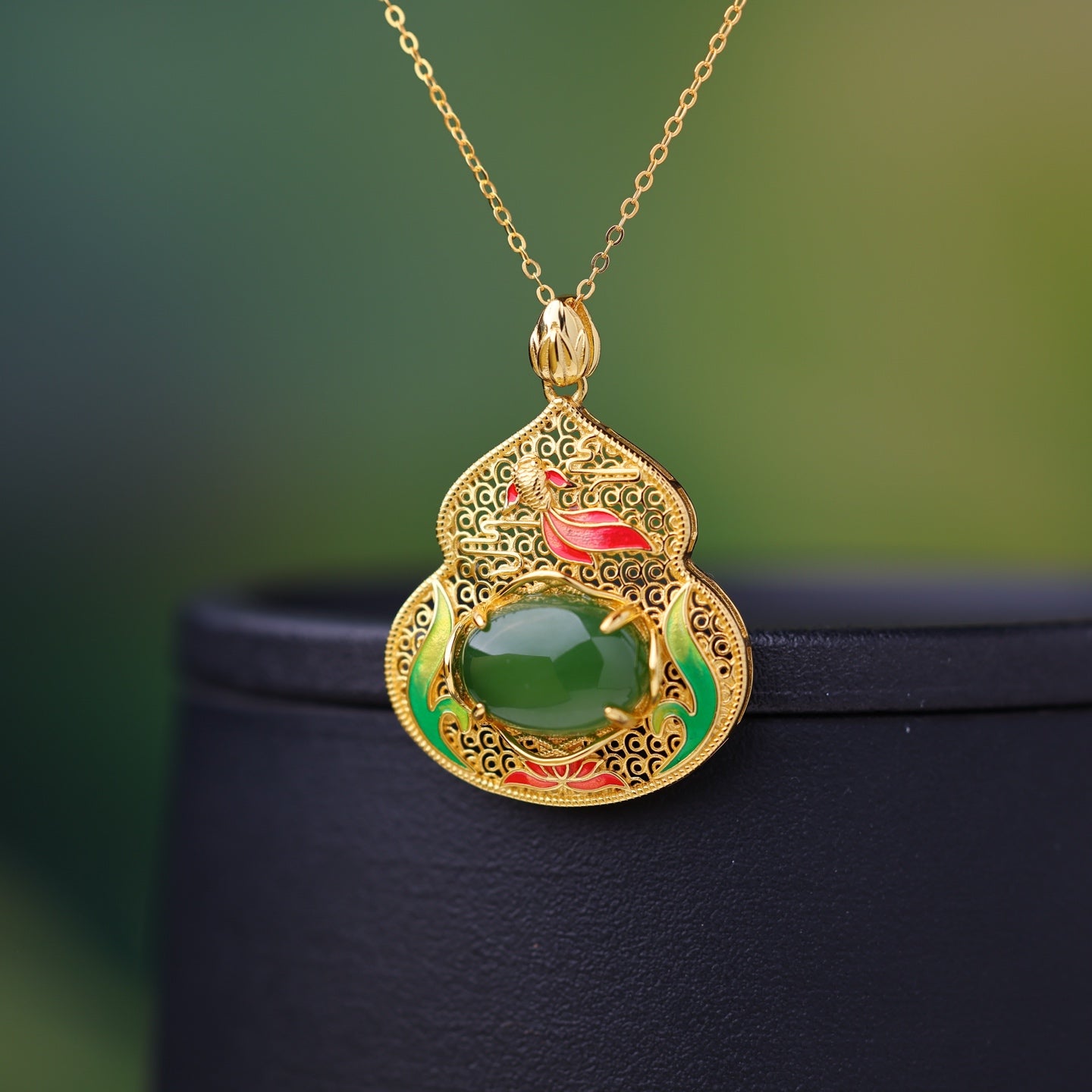 S925_Sterling_Silver_Hetian_Jade_Pendant_Gourd_12