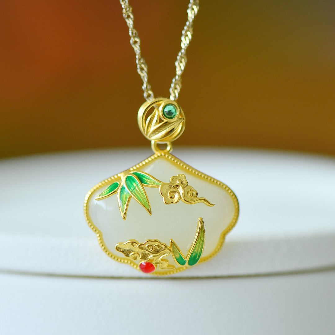 S925_Sterling_Silver_Hetian_Jade_Pendant_Auspicious_Cloud_5