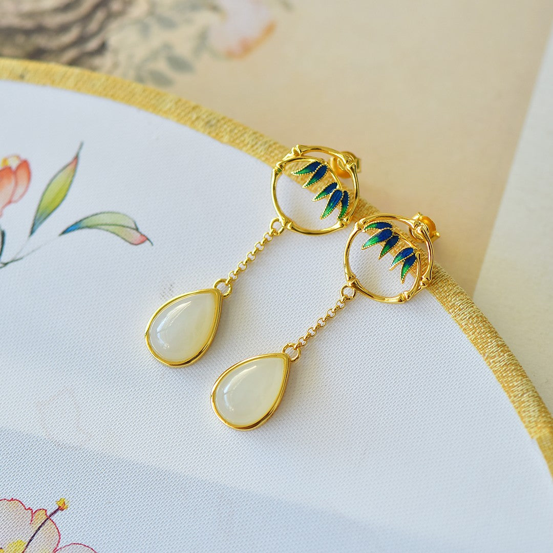 925_Silver_Nephrite_Earrings_Simple_182