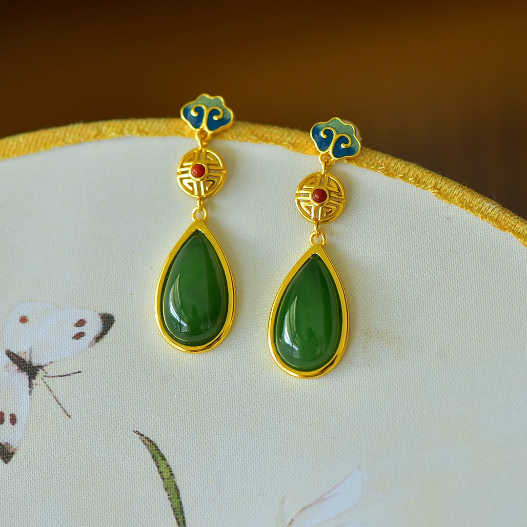 925_Silver_Nephrite_Green_Jade_Earrings_128